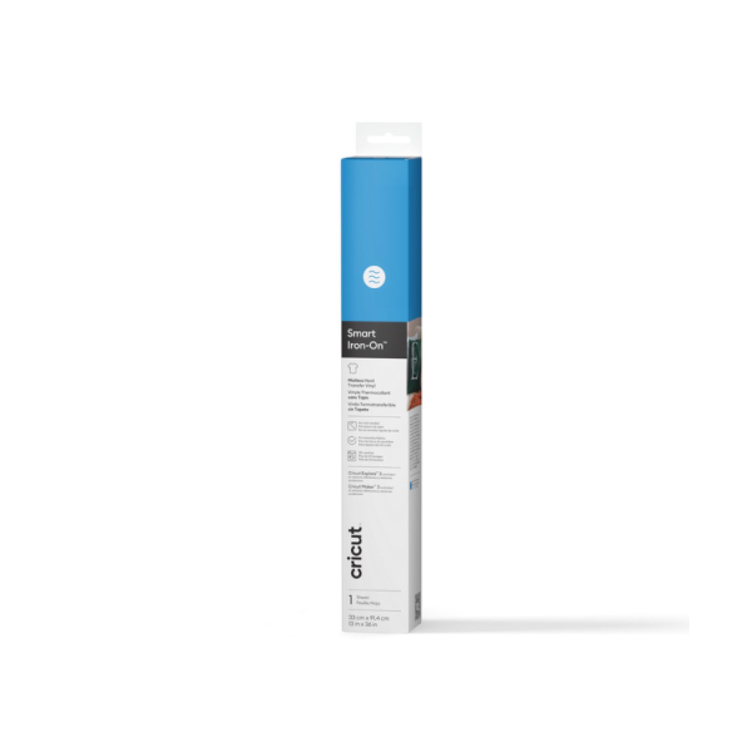 Cricut Smart Iron-On · Rollo Vinilo Termotransferible · Ocean · Liso