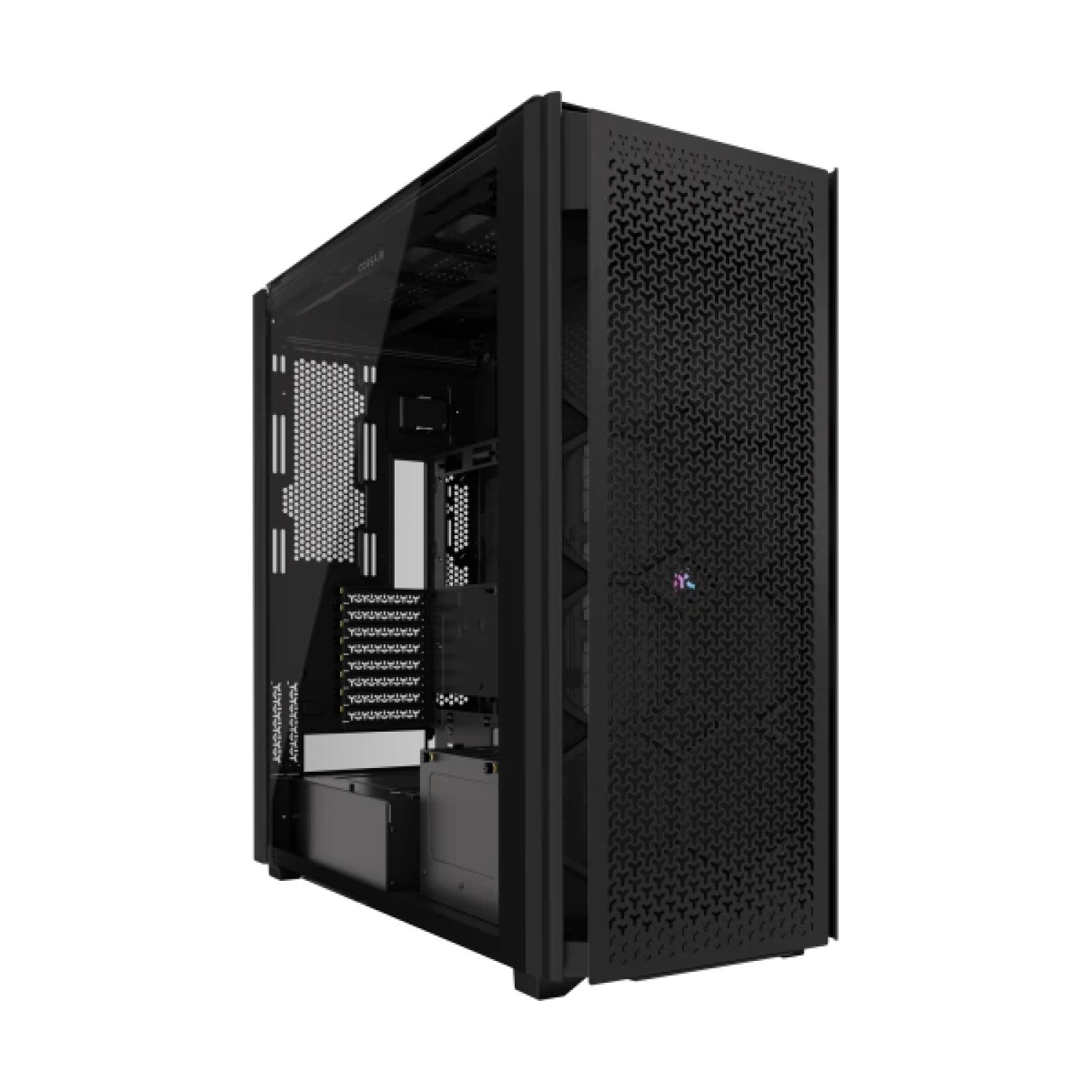 Corsair 9000D RGB Airflow · Full Tower · Negro · Iluminación RGB