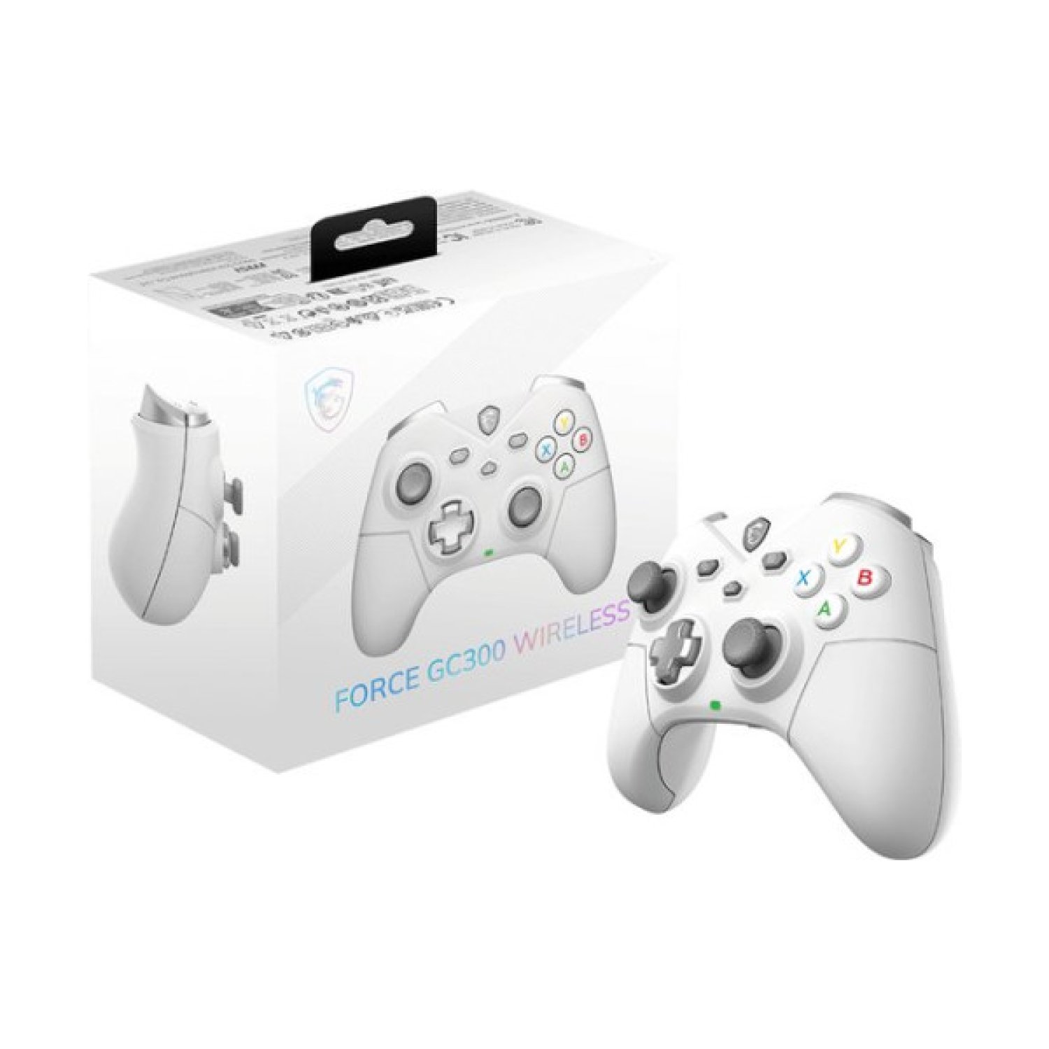 MSI Force GC300 · Gamepad Inalámbrico · Blanco · Conexión Dual