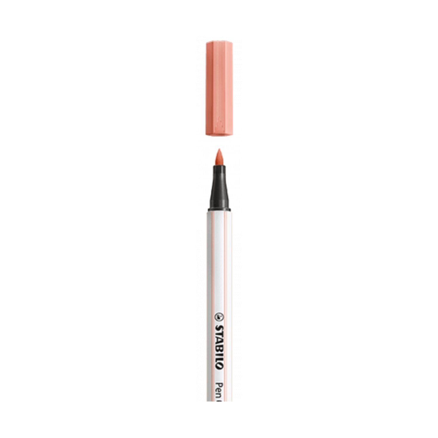 ROTULADOR PUNTA FIBRA PINCEL PEN 68 BRUSH CARNE CLARO STABILO 568/26 (10 Uds)